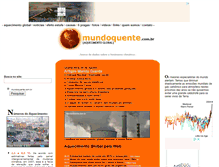 Tablet Screenshot of mundoquente.com.br